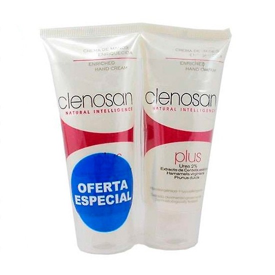 Imagen de Clenosan pack duplo crema manos plus