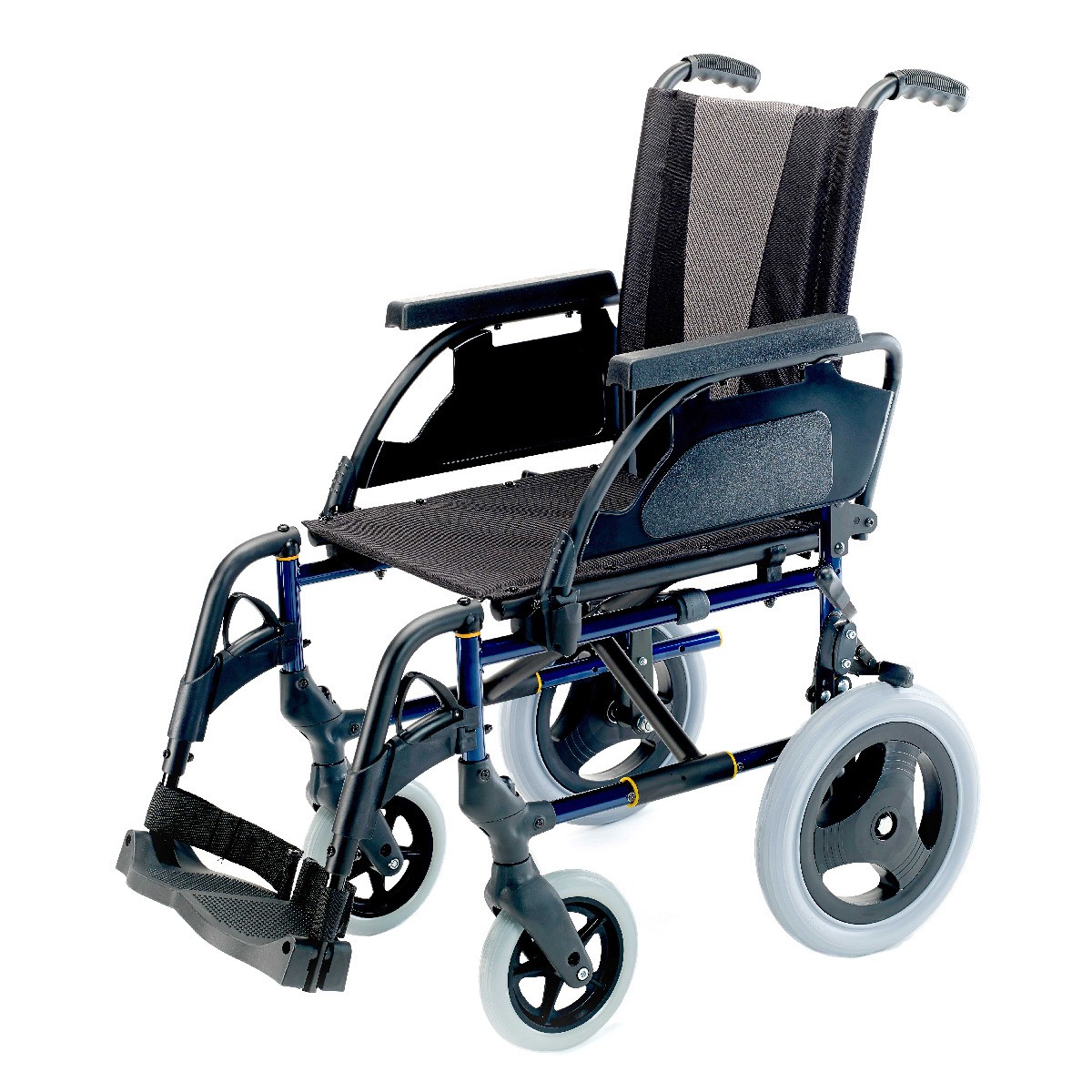 Imagen de Sunrise Medical silla ruedas premium 12' sólida 43cm azul