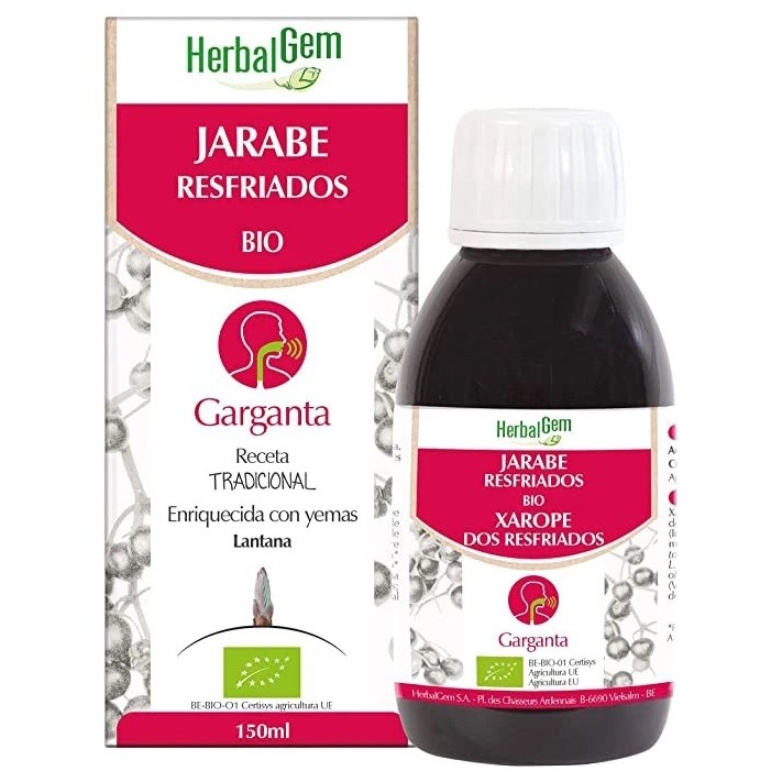 Imagen de Herbalgem jarabe calmante para la garganta 150 ml