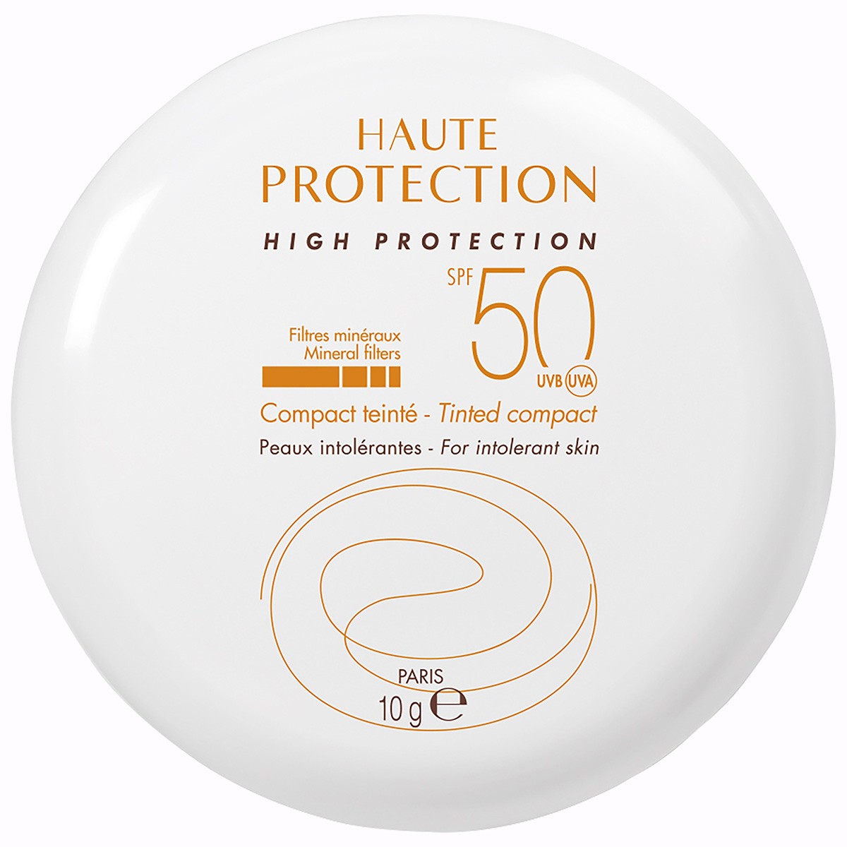 Imagen de Avene solar compacto color SPF-50 arena 10g