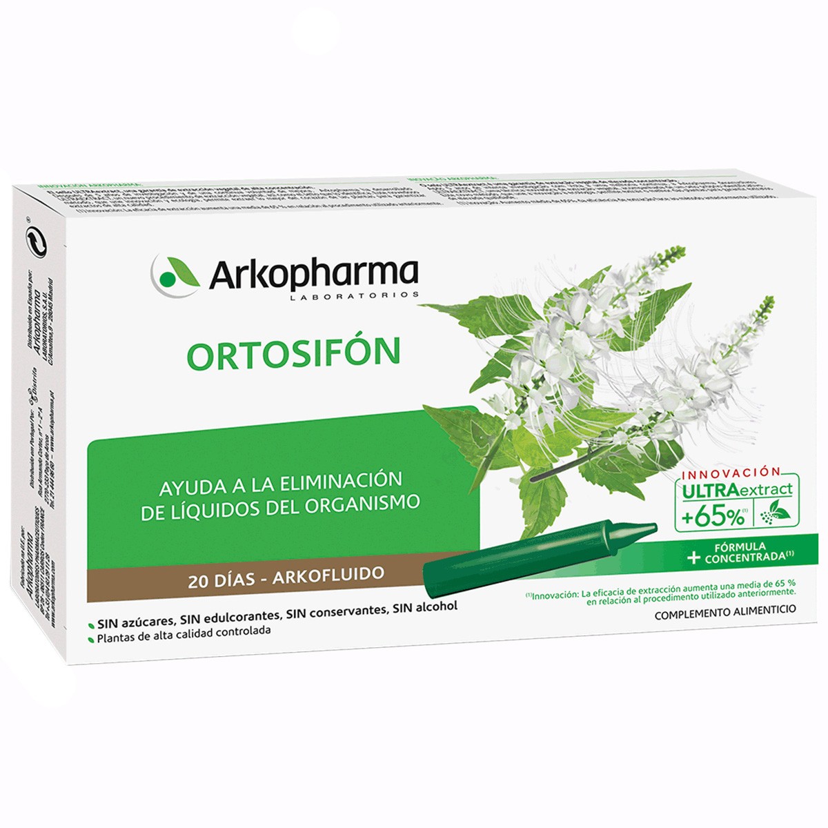 Imagen de Arkofluido ortosifon 20 ampollas bebibles x 15ml