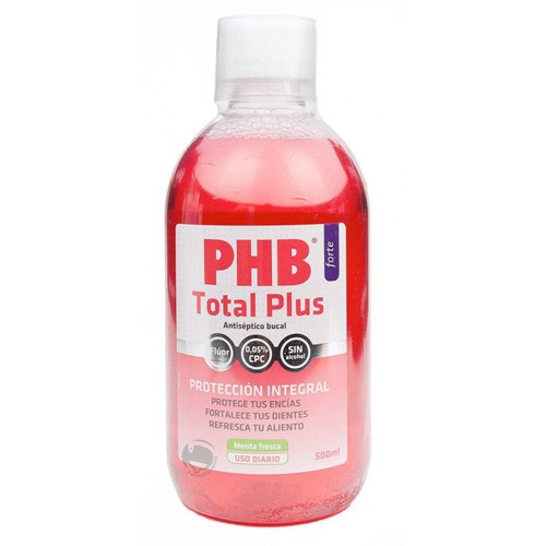 Imagen de PHB TOTAL PLUS ENJUAGUE BUCAL 500 ML