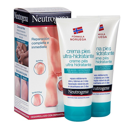 Imagen de Neutrogena crema pies secos duplo