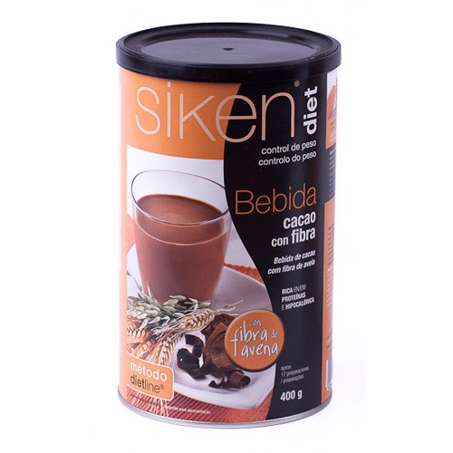 Imagen de SIKENDIET BEBIDA CACAO CON FIBRA 400 GR