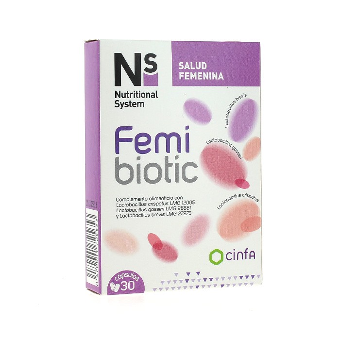 Imagen de N+S FEMIBIOTIC 30 CAPSULAS