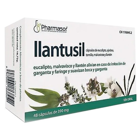 Imagen de Pharmasor Llantusil 48 cápsulas