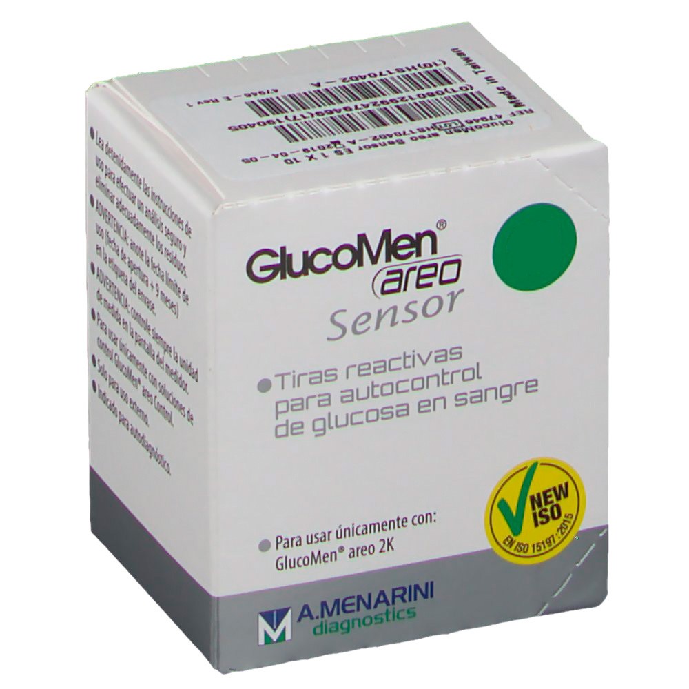 Imagen de Glucomen areo sensor glucosa 100 tiras