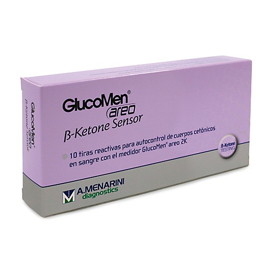 Imagen de Glucomen areo sensor b-ketone 10 tiras