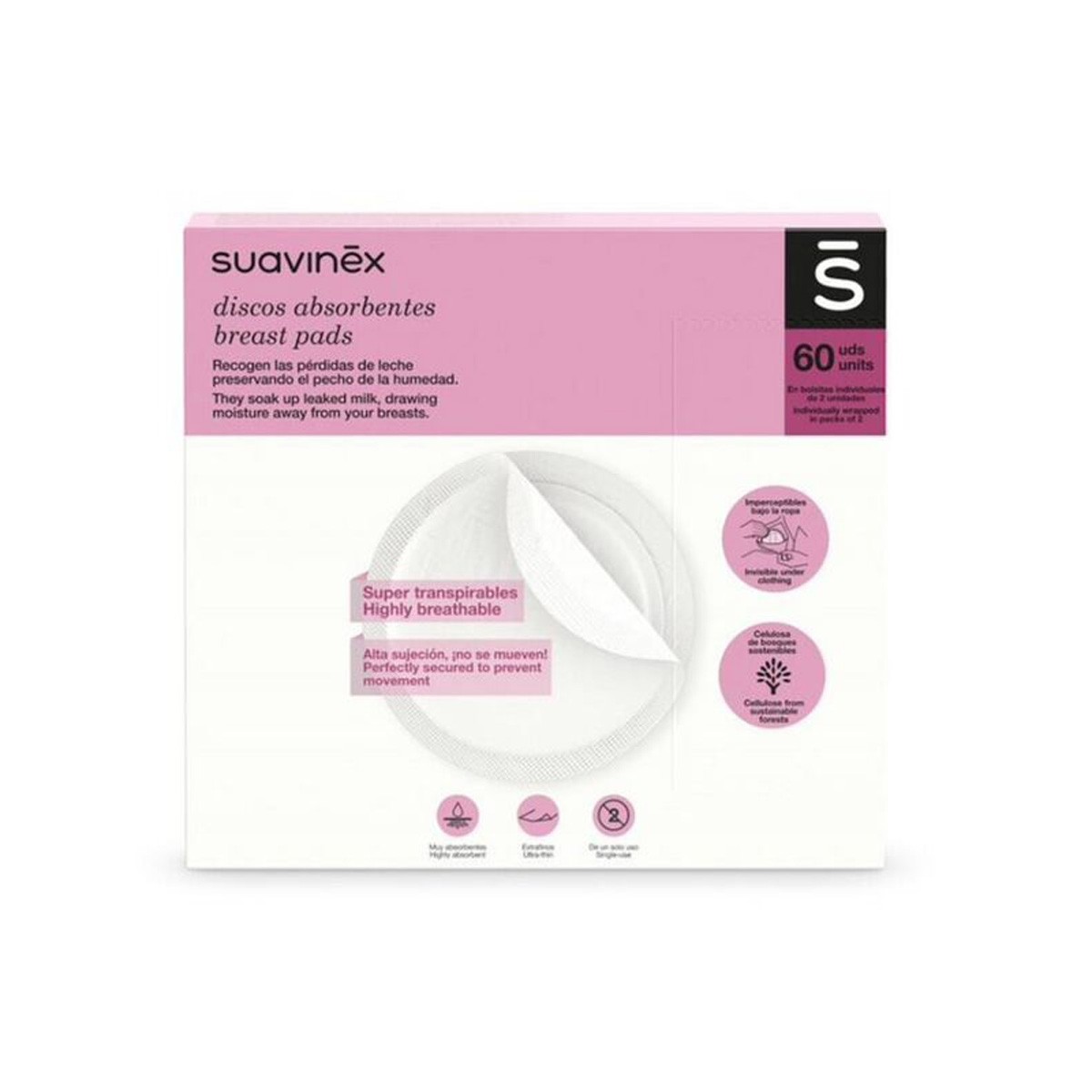 Imagen de Suavinex Protegesenos nature 60uds