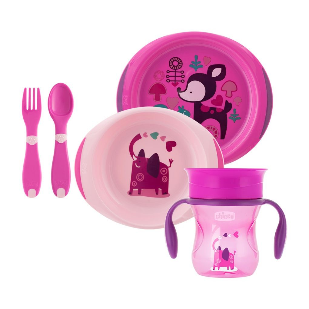 Imagen de Chicco set completo rosa 12m+