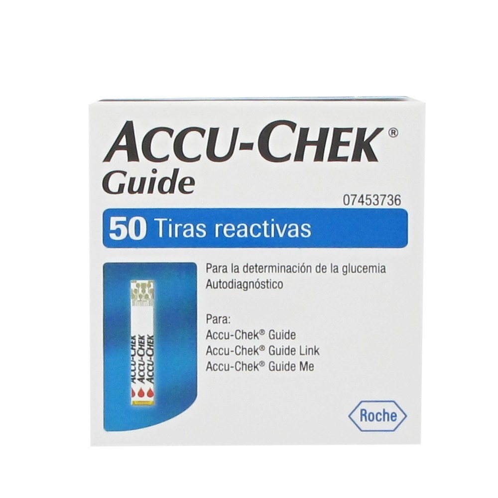 Imagen de Accu-check guide tiras reactivas de glucemia 50u