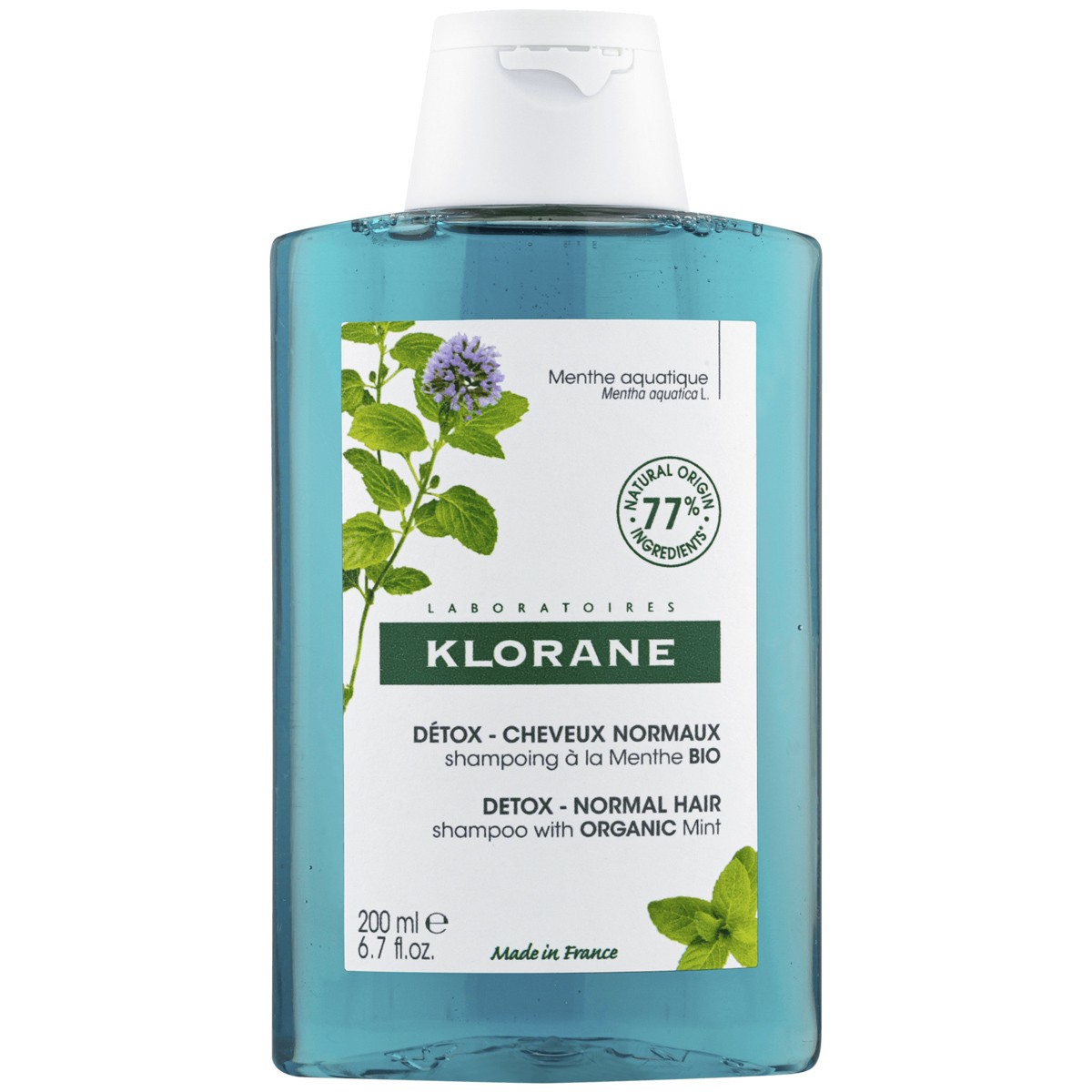 Imagen de Klorane champú a la menta 200ml