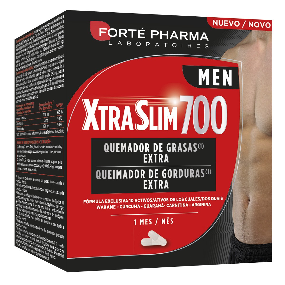 Imagen de Forte pharma XtraSlim 700 men 120 capsulas