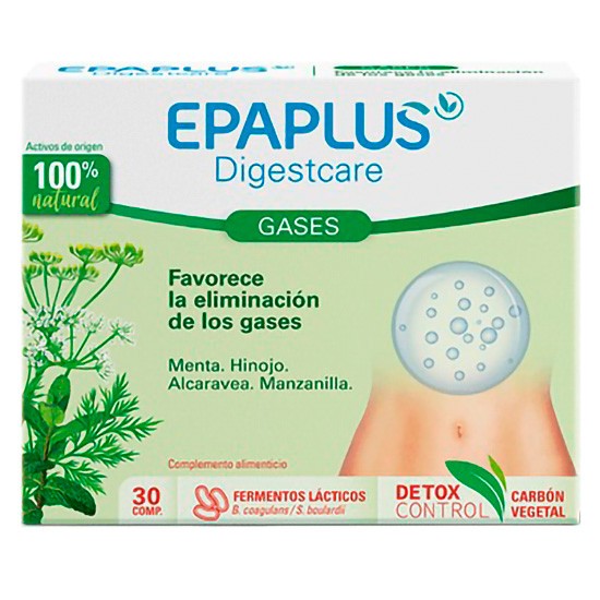 Imagen de Epaplus digestcare gases 30 comp