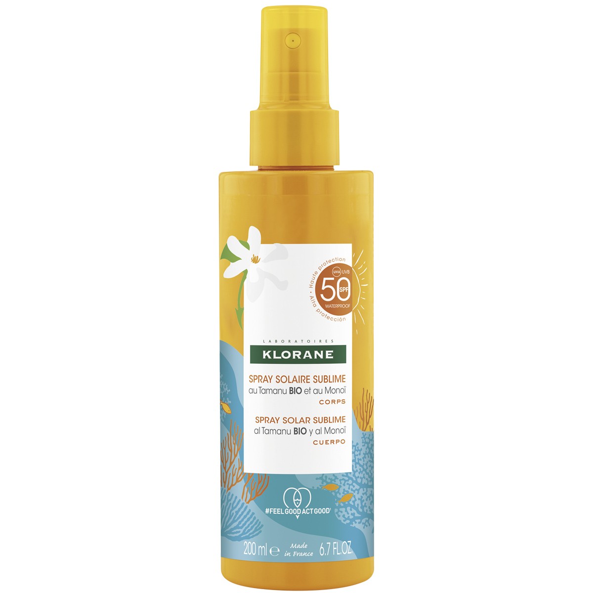 Imagen de Klorane polysianes spray solar sublime SPF-50+ 200ml