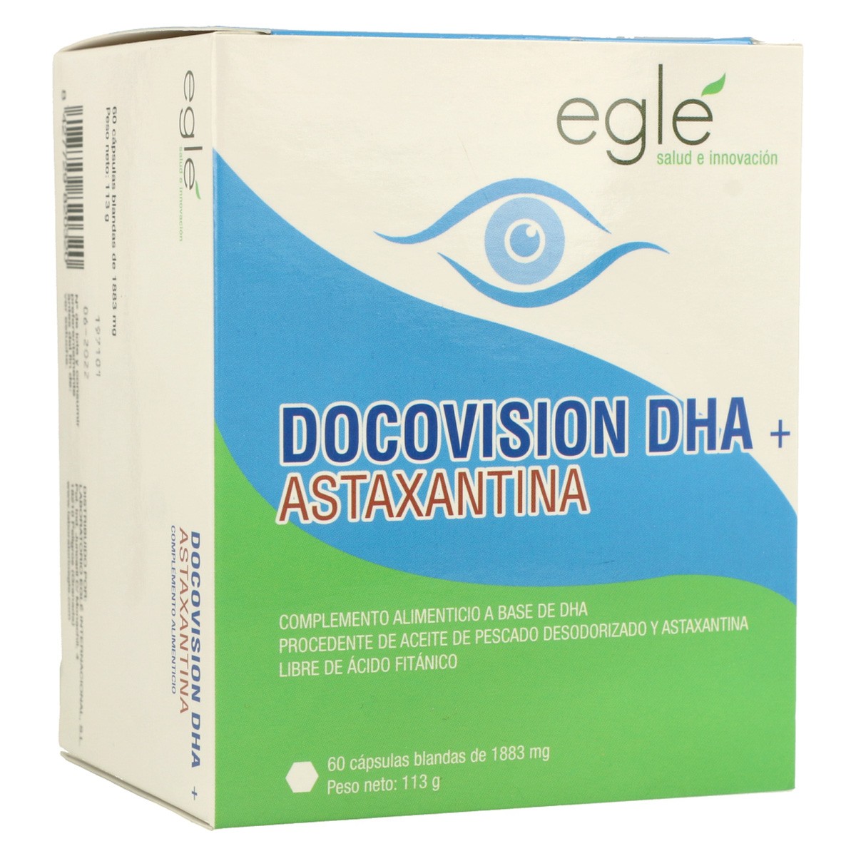 Imagen de Docovision dha astaxantina 60 perlas