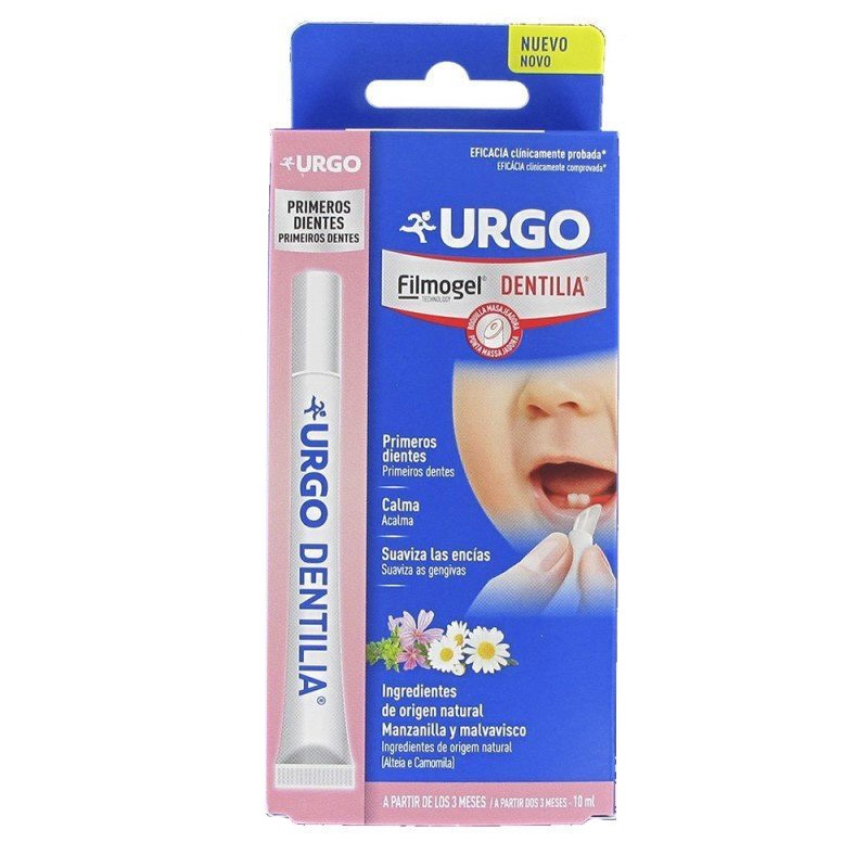 Imagen de Urgo Dentilia filmogel para los primeros dientes del bebé 10ml