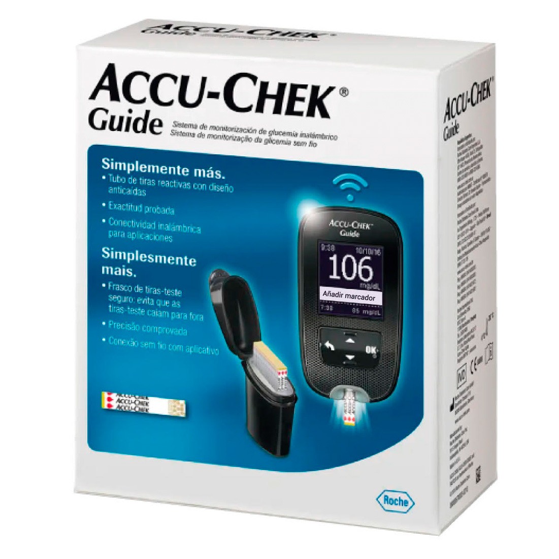 Imagen de Accu-chek guide glucometro