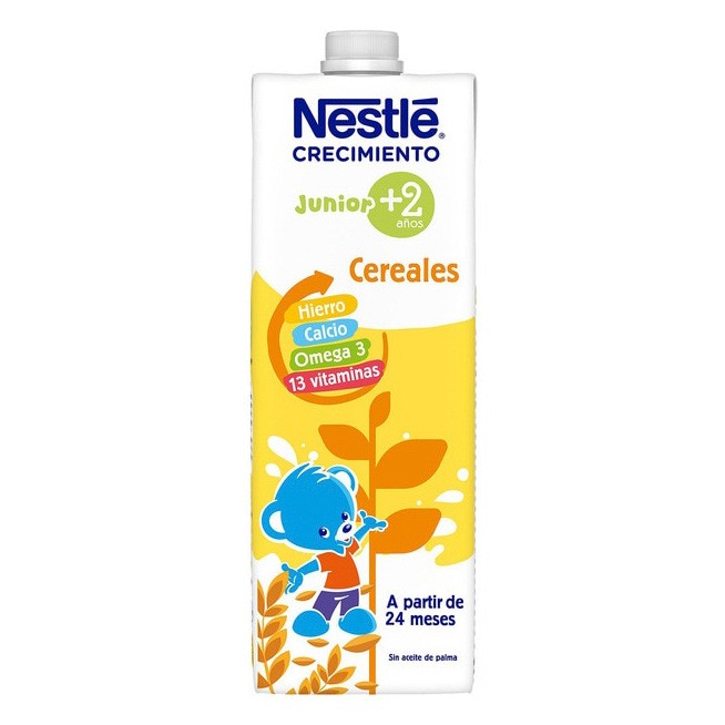 Imagen de Nestlé Junior crecimiento +1 cereales 1l