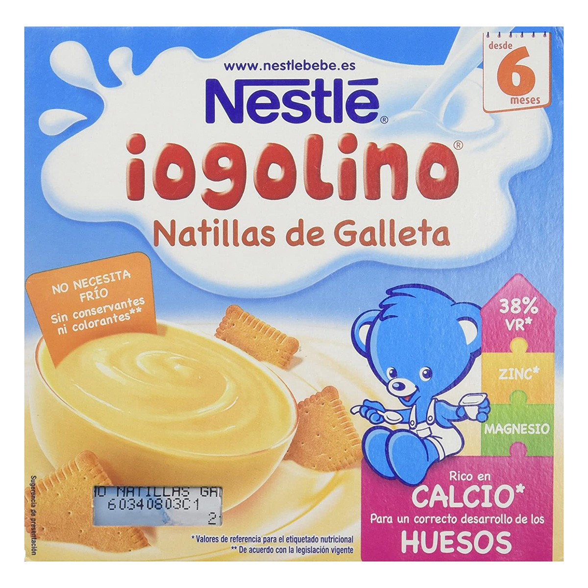 Imagen de Nestlé Yogolino galleta 4x100 g