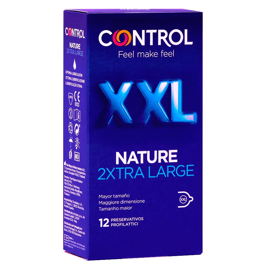 Imagen de Control Nature preservativos talla XXL 12u