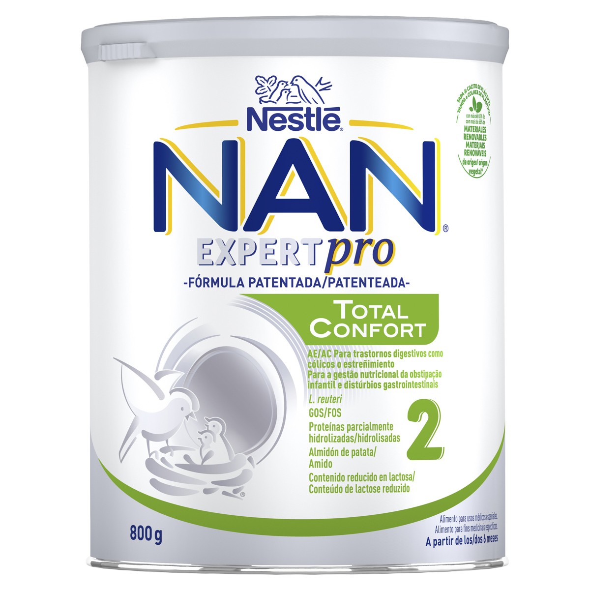 Imagen de Nestlé Nan confort 2 800gr