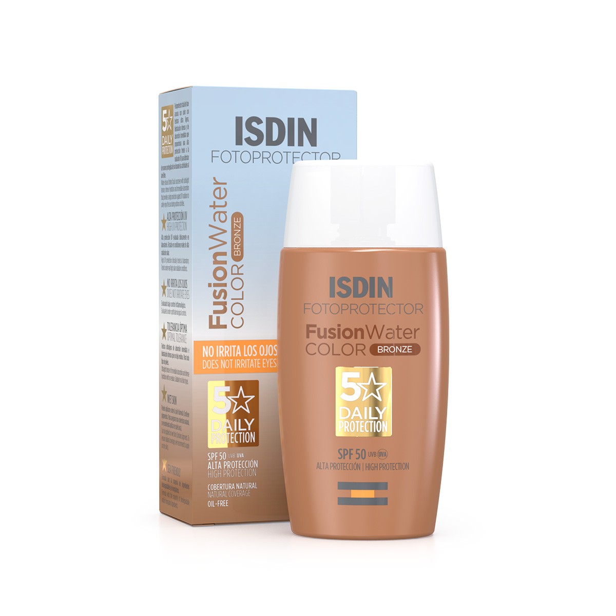 Imagen de Isdin fotoprotector fusion water color bronze F50 50ml