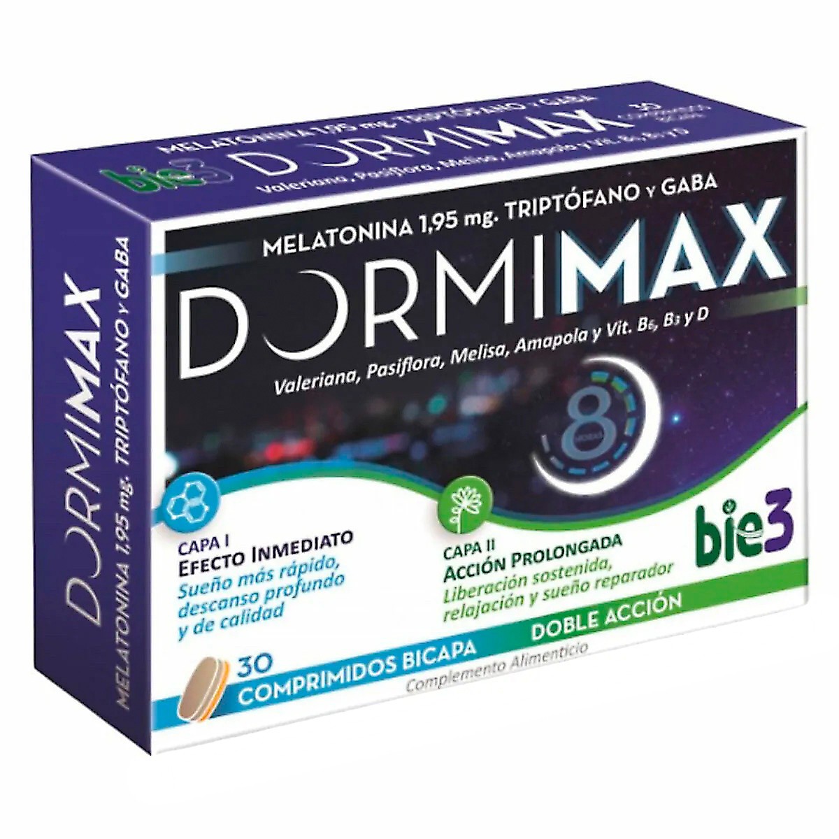 Imagen de Bie 3 Dormimax 30 cápsulas