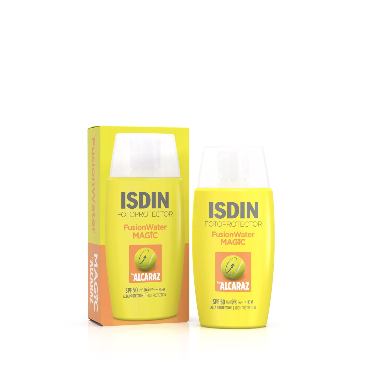 Imagen de Isdin Fusion Water Magic fotoprotector by Alcaraz SPF50 50ml