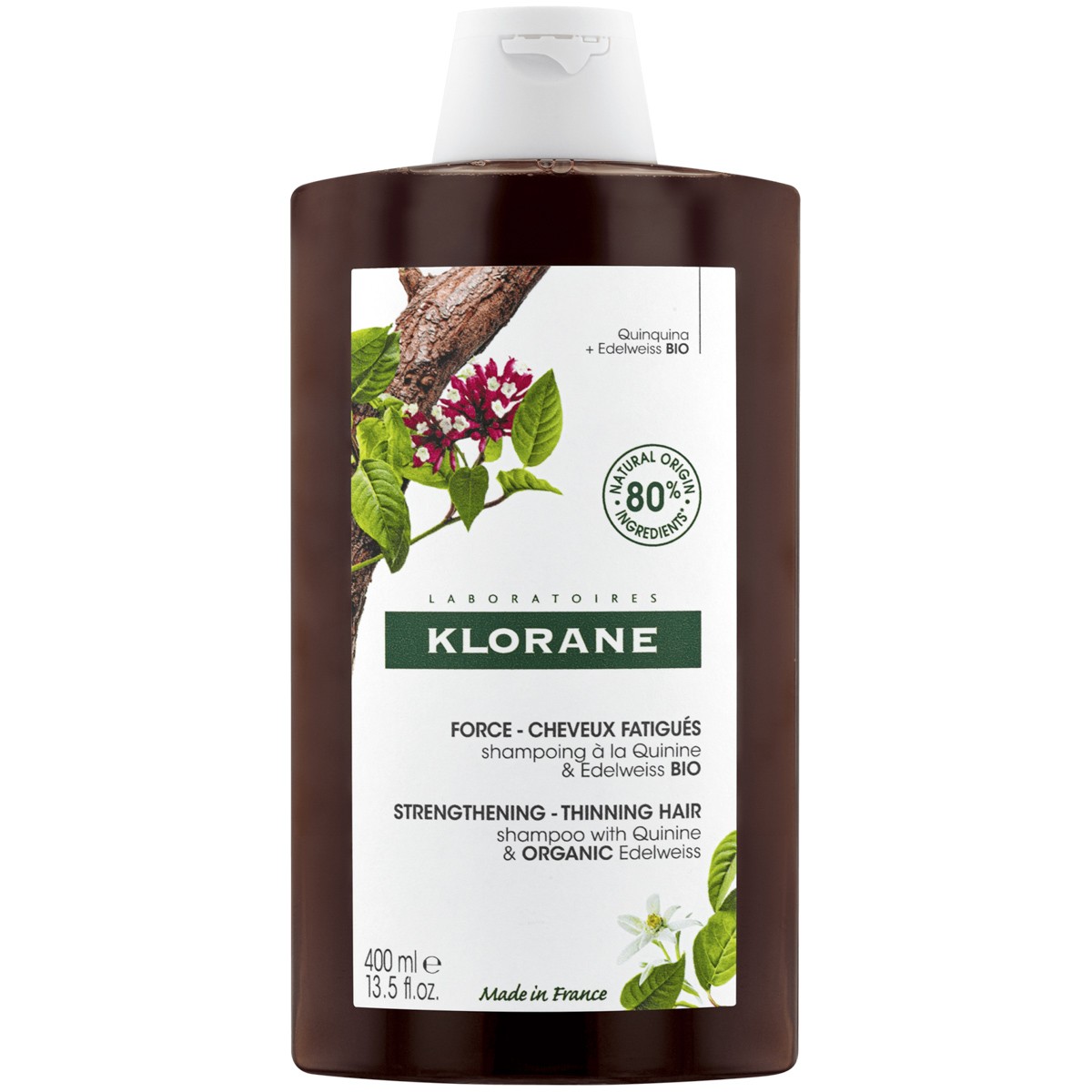 Imagen de Klorane champú quinina 400ml NF