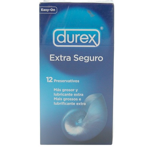 Imagen de Durex preservativo extra seguro 12u