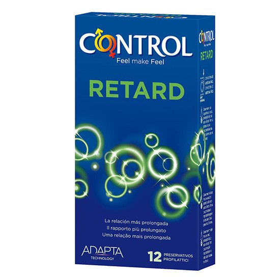 Imagen de Preservativo control adapt retard 12 u