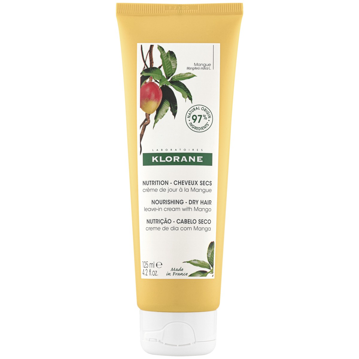 Imagen de Klorane crema de día mango 125ml